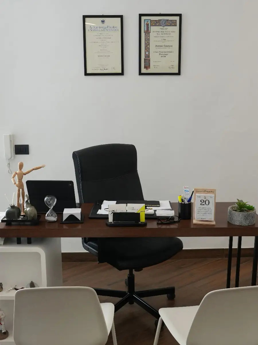 Studio Corpus Novum, scrivania